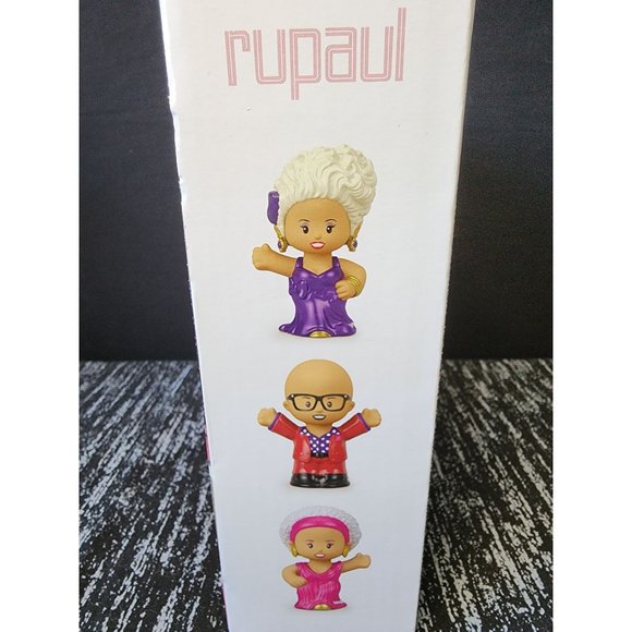 Little People RUPAUL Special Edition 3 Figure Set by Fisher Price - Picture 7 of 8